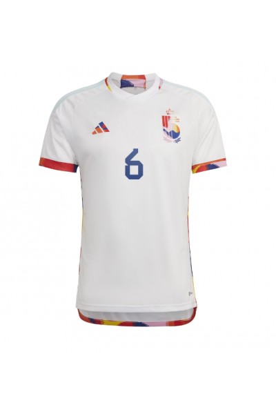 Fotbalové Dres Belgie Axel Witsel #6 Venkovní Oblečení MS 2022 Krátký Rukáv